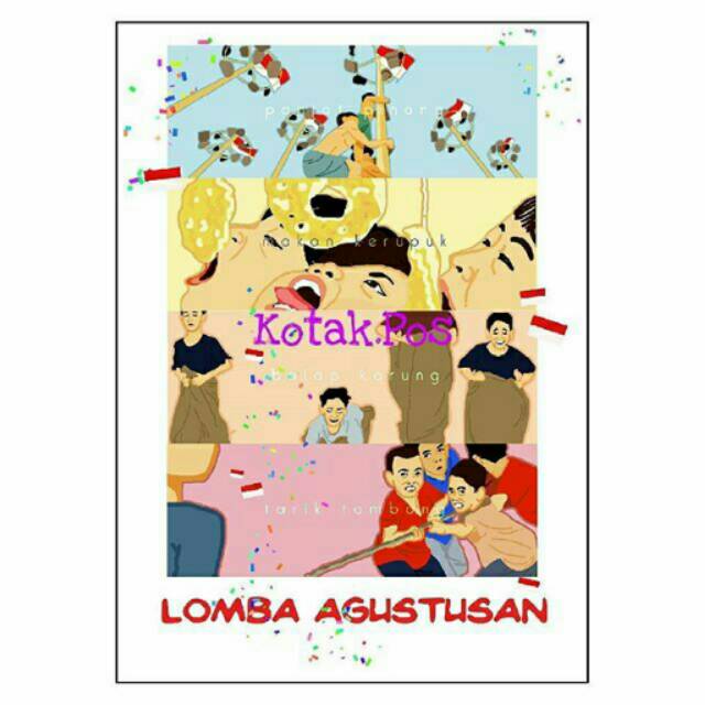 Detail Desain Name Tag Panitia 17 Agustus Nomer 57