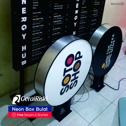 Detail Desain Neon Box Keren Nomer 20