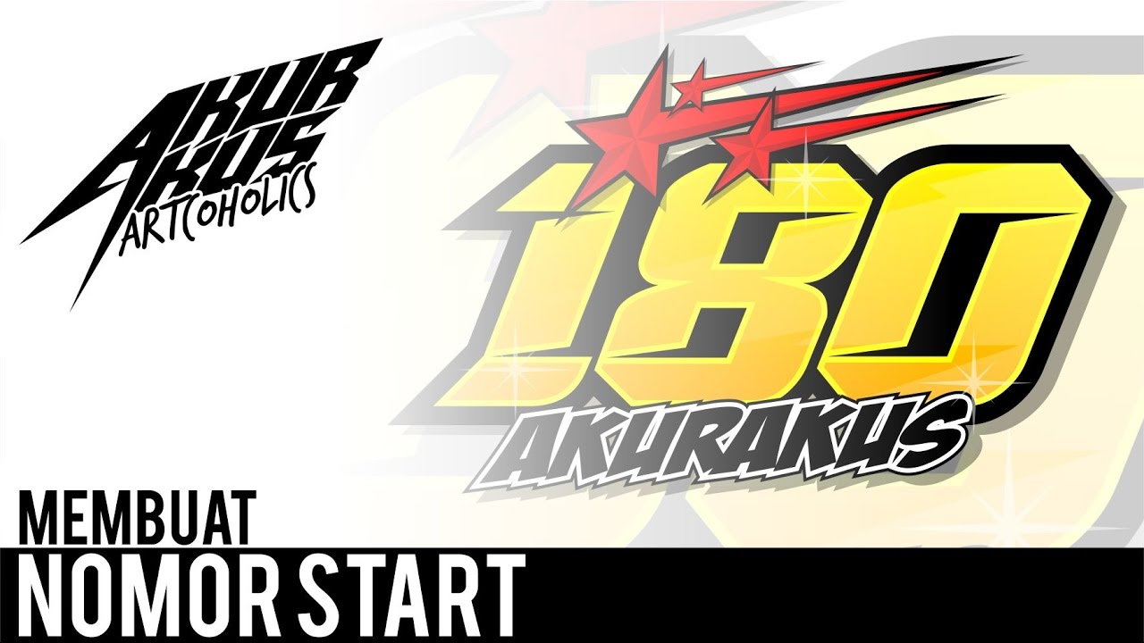 Detail Desain Nomor Start Nomer 7
