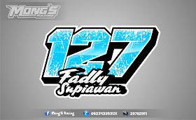 Detail Desain Nomor Start Balap Online Nomer 22