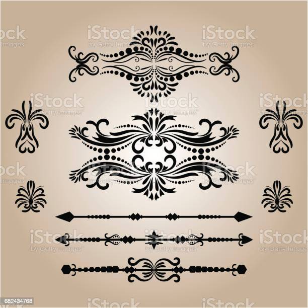 Detail Desain Ornamen Kaligrafi Nomer 21