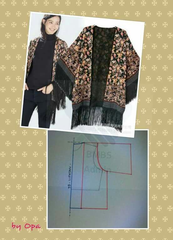 Desain Outer Kimono - KibrisPDR