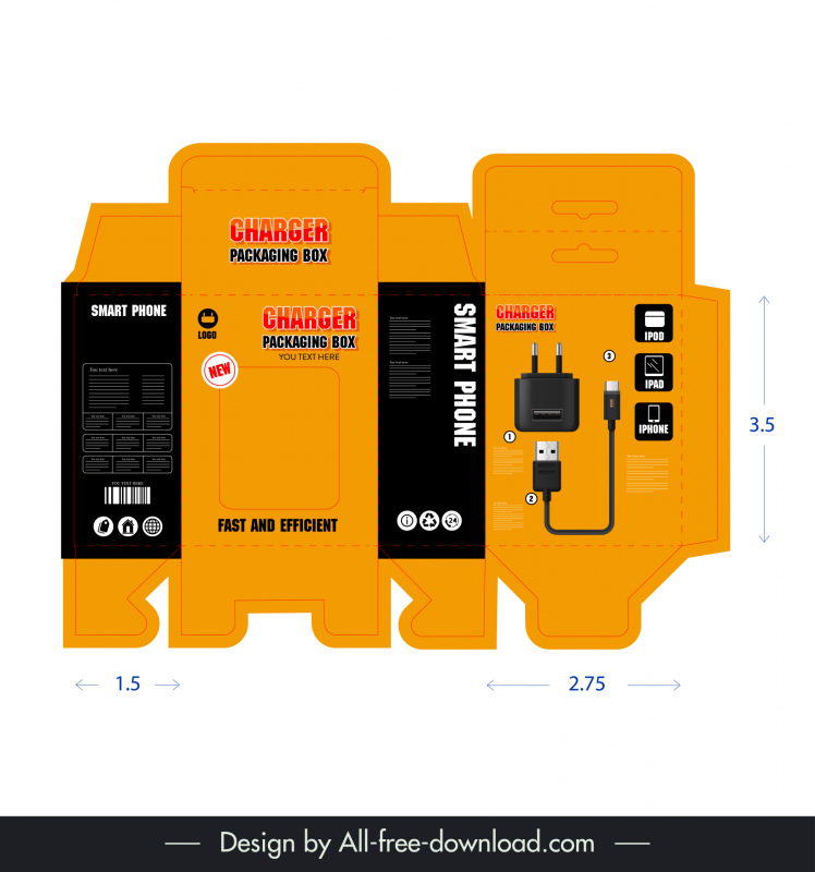 Detail Desain Packaging Box Nomer 57