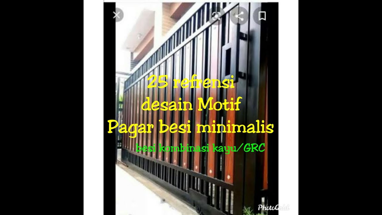 Detail Desain Pagar Besi Minimalis Nomer 51