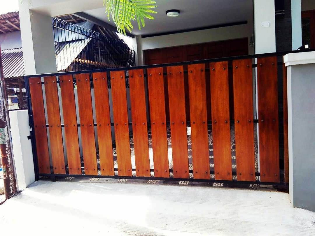 Detail Desain Pagar Kayu Minimalis Nomer 11