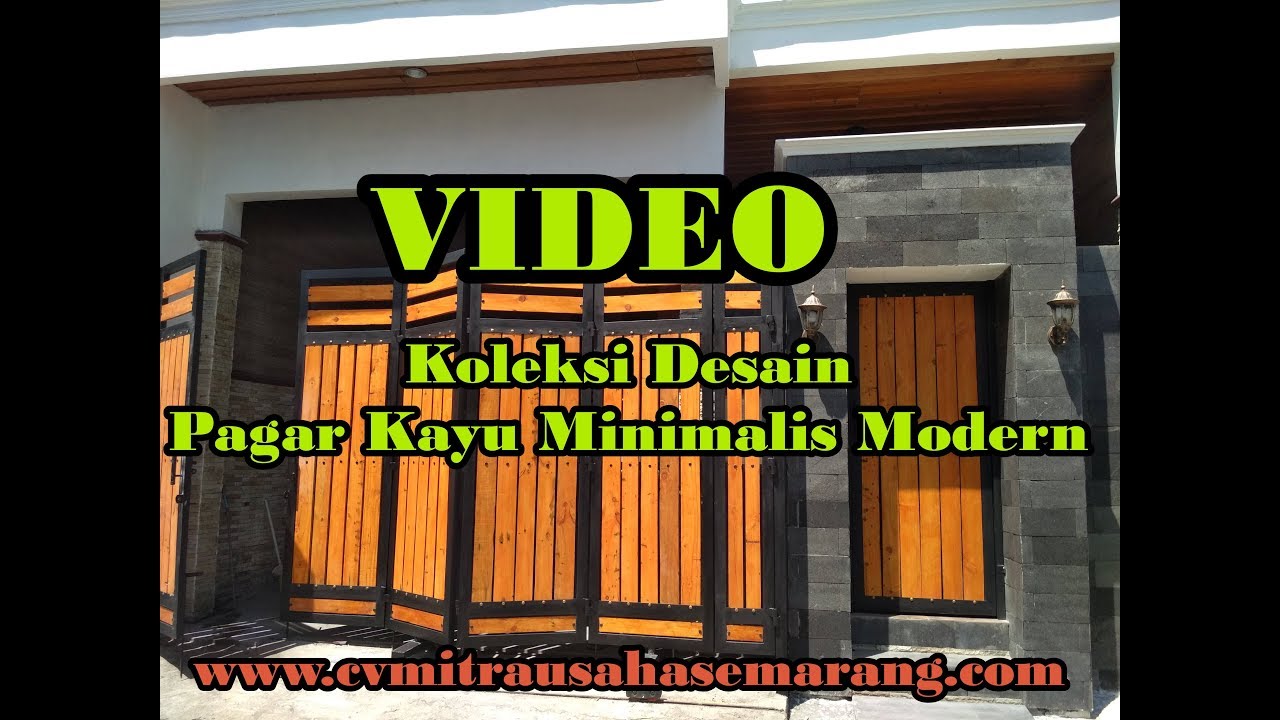 Detail Desain Pagar Kayu Minimalis Nomer 27