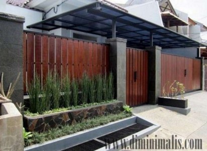 Detail Desain Pagar Kayu Minimalis Nomer 43