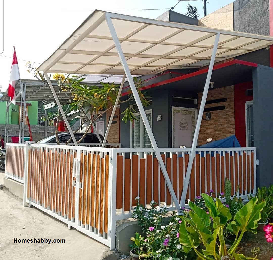 Detail Desain Pagar Kayu Minimalis Modern Nomer 54