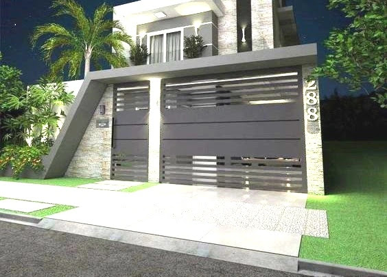 Detail Desain Pagar Minimalis Modern Nomer 19