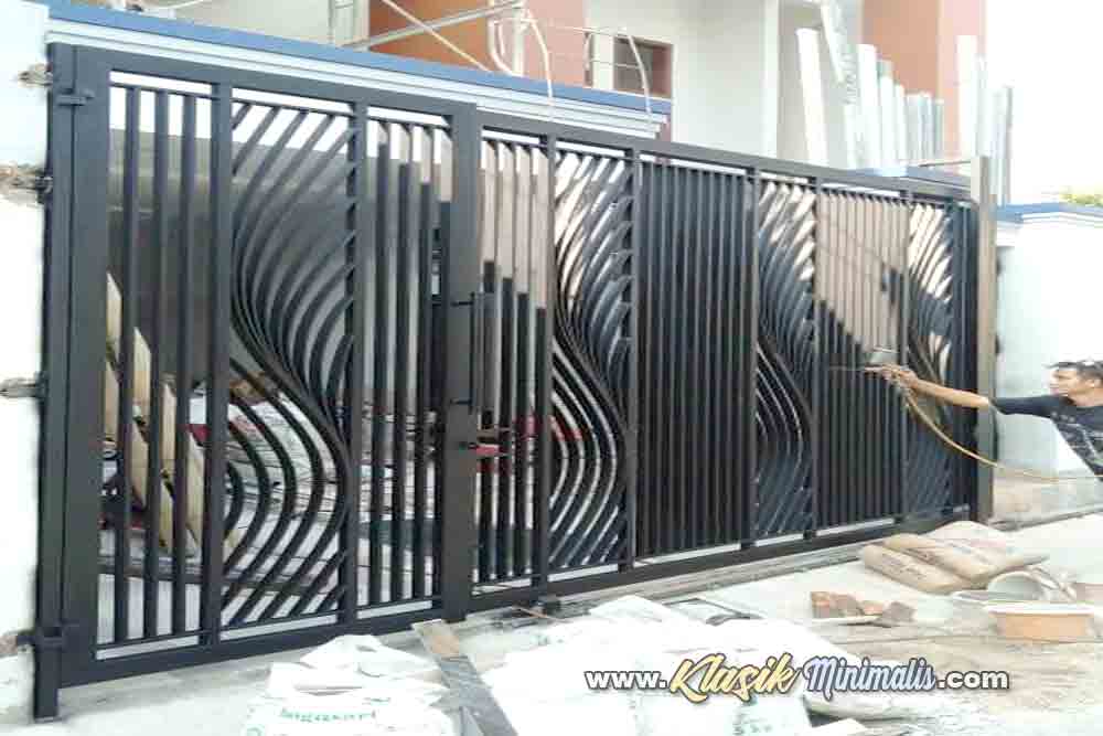 Detail Desain Pagar Minimalis Modern Nomer 43