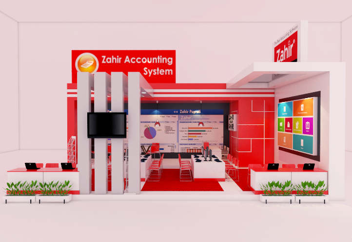 Detail Desain Pameran Stand Nomer 16