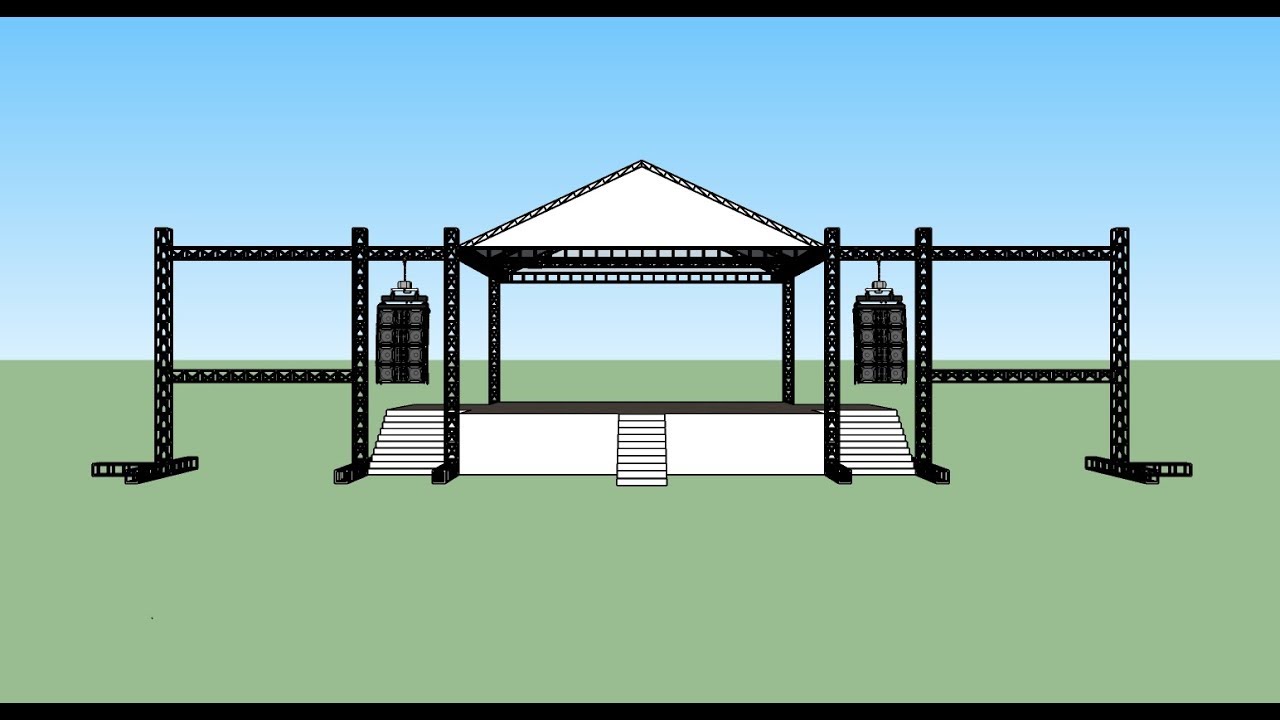 Detail Desain Panggung Rigging Nomer 13