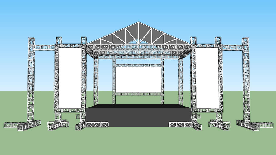 Detail Desain Panggung Rigging Nomer 5