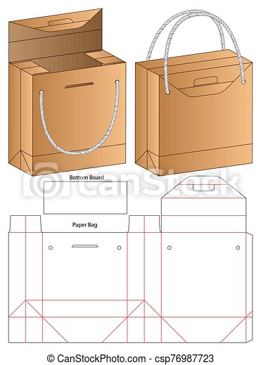 Detail Desain Paper Bag Nomer 24