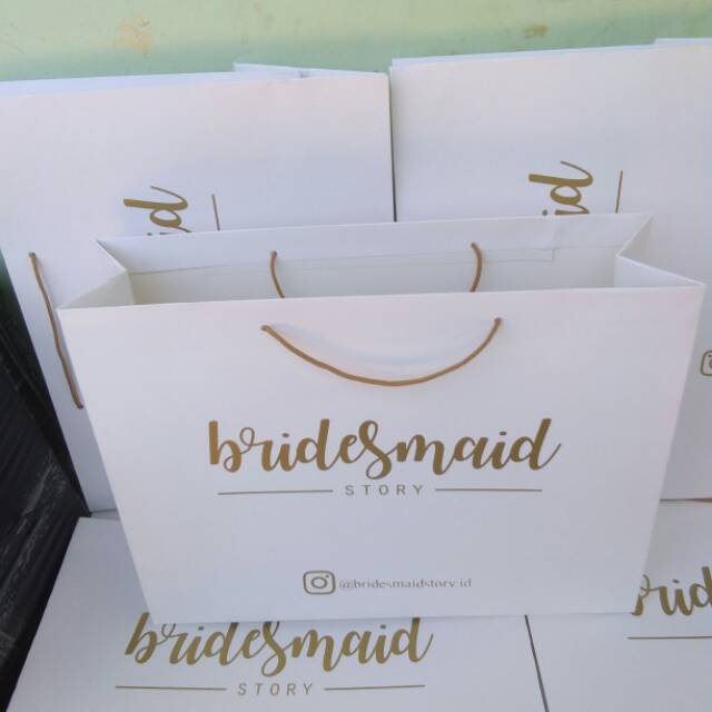 Detail Desain Paper Bag Bridesmaid Nomer 11