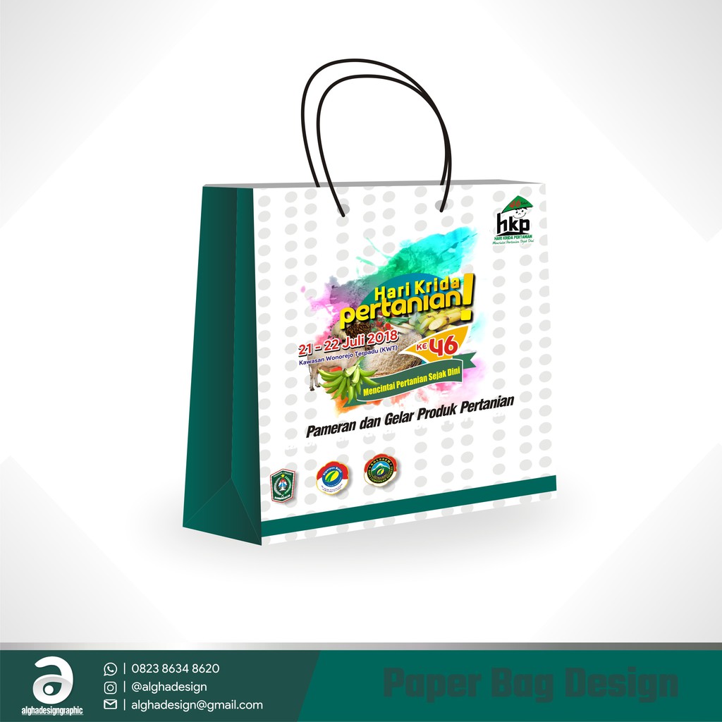 Detail Desain Paper Bag Olshop Nomer 46