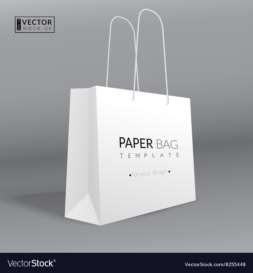 Detail Desain Paper Bag Vector Nomer 27