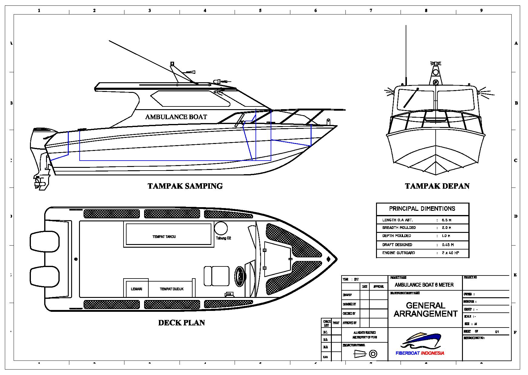 Detail Desain Perahu Mancing Nomer 11