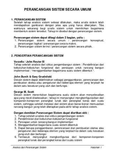 Detail Desain Perancangan Sistem Nomer 20