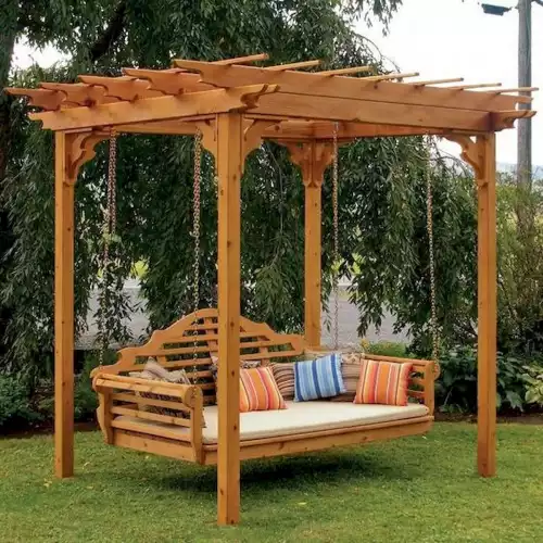 Detail Desain Pergola Kayu Nomer 29