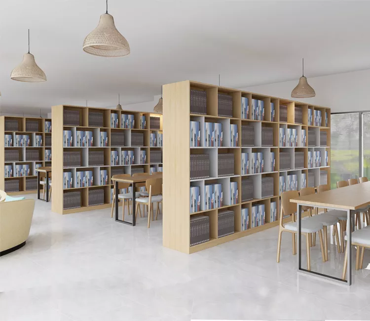 Detail Desain Perpustakaan Modern Nomer 27