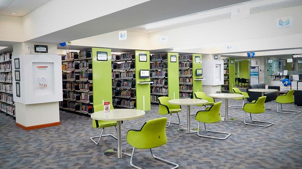 Detail Desain Perpustakaan Modern Nomer 10