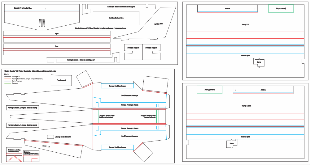 Detail Desain Pesawat Rc Nomer 3