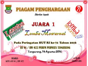 Detail Desain Piagam Lomba Mewarnai Nomer 15
