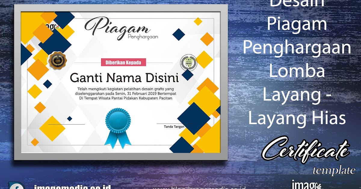 Detail Desain Piagam Lomba Mewarnai Nomer 7