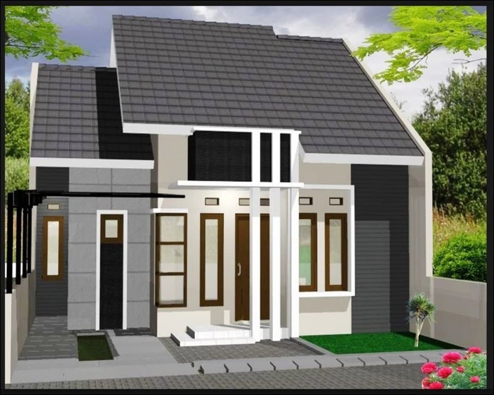 Detail Desain Pilar Rumah Nomer 43