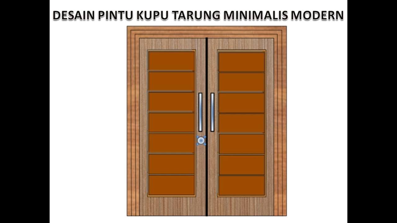 Detail Desain Pintu Minimalis Nomer 56