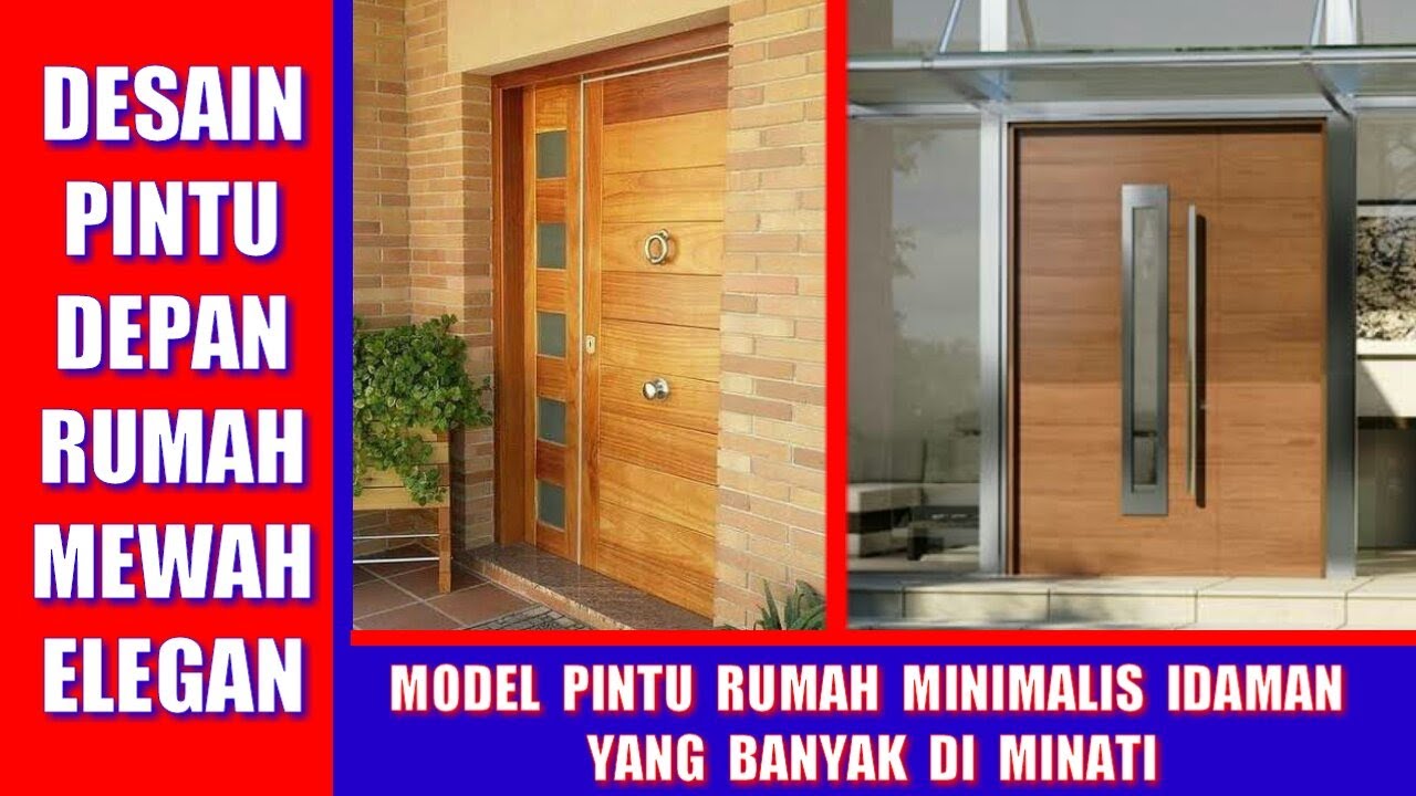 Detail Desain Pintu Rumah Nomer 41