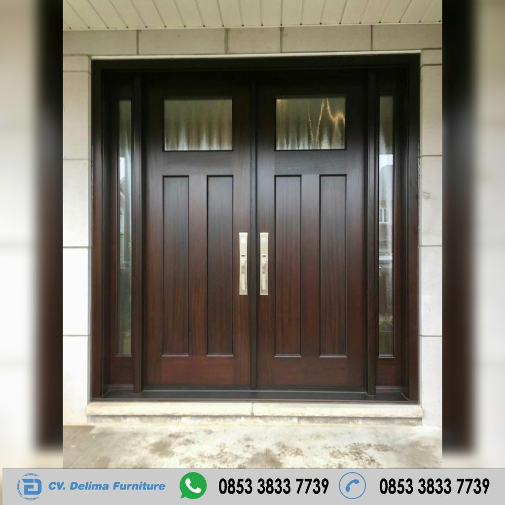 Detail Desain Pintu Utama Pintu Rumah Minimalis Nomer 44