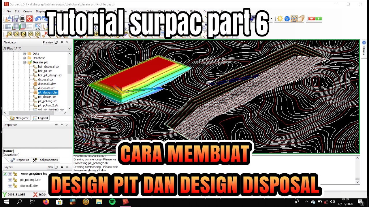 Desain Pit Tambang Batubara - KibrisPDR
