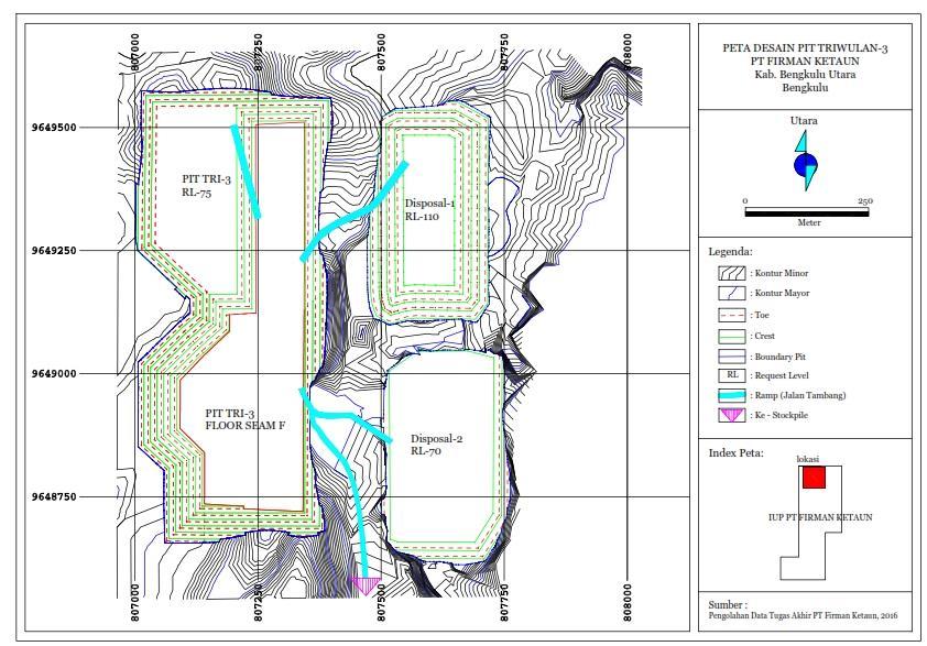 Detail Desain Pit Tambang Batubara Nomer 9