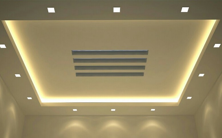 Detail Desain Plafon Gypsum Nomer 10