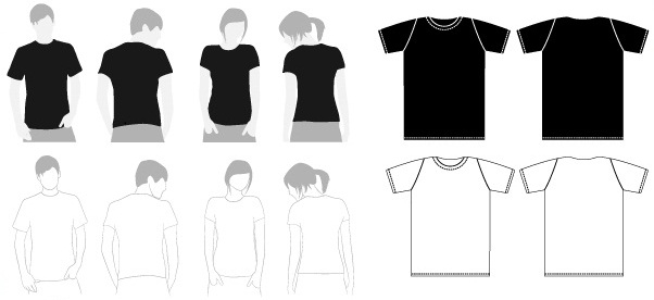 Detail Desain Pola Kaos Nomer 11