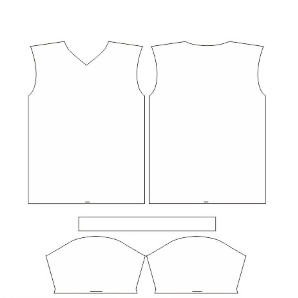 Detail Desain Pola Kaos Nomer 14