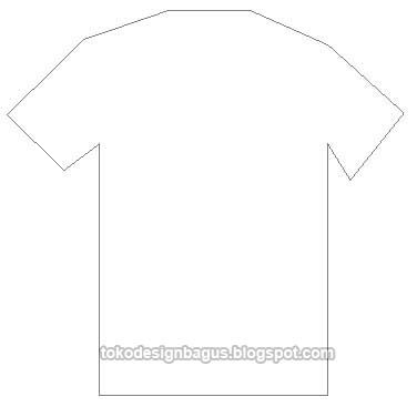 Detail Desain Pola Kaos Nomer 15