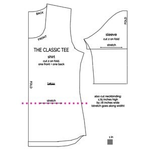 Detail Desain Pola Kaos Nomer 3