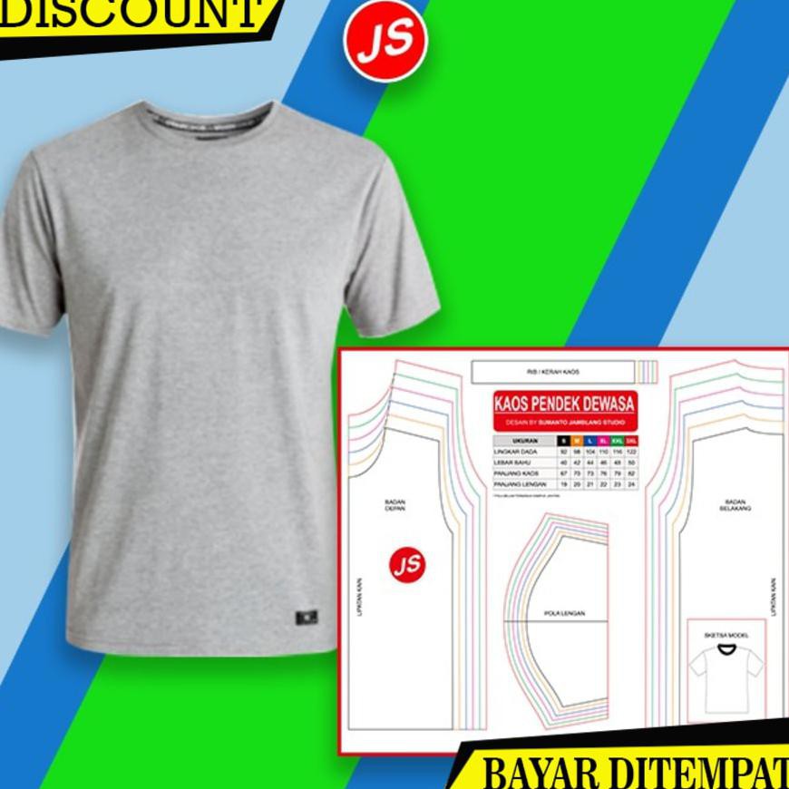 Detail Desain Pola Kaos Nomer 29