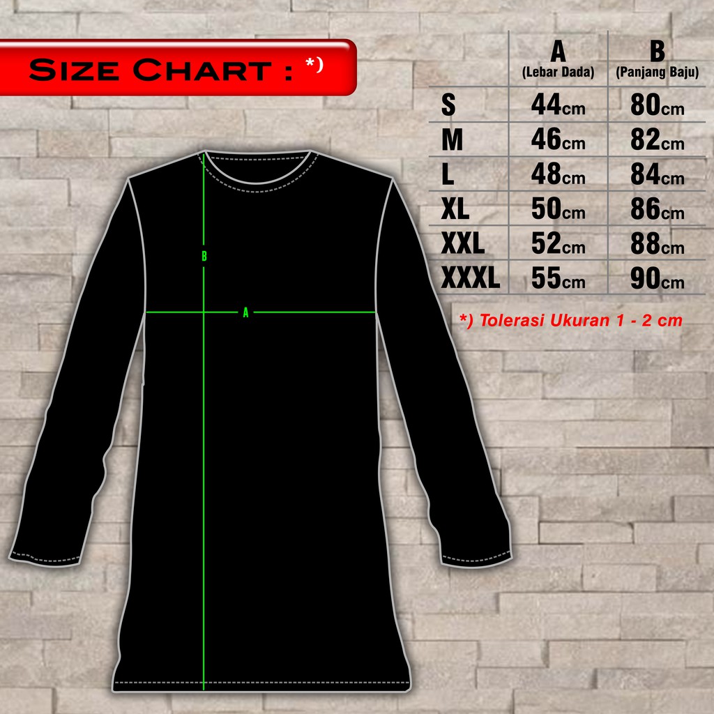 Detail Desain Pola Kaos Nomer 37