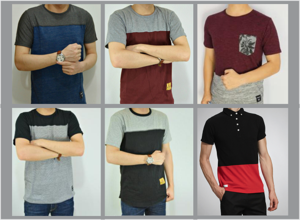 Detail Desain Pola Kaos Nomer 50