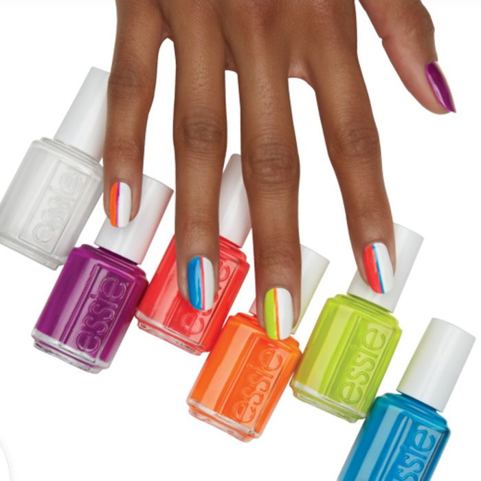 Detail Gel Nageldesign Sommer Nomer 5