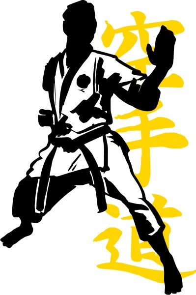 Detail Karate Stencil Nomer 22