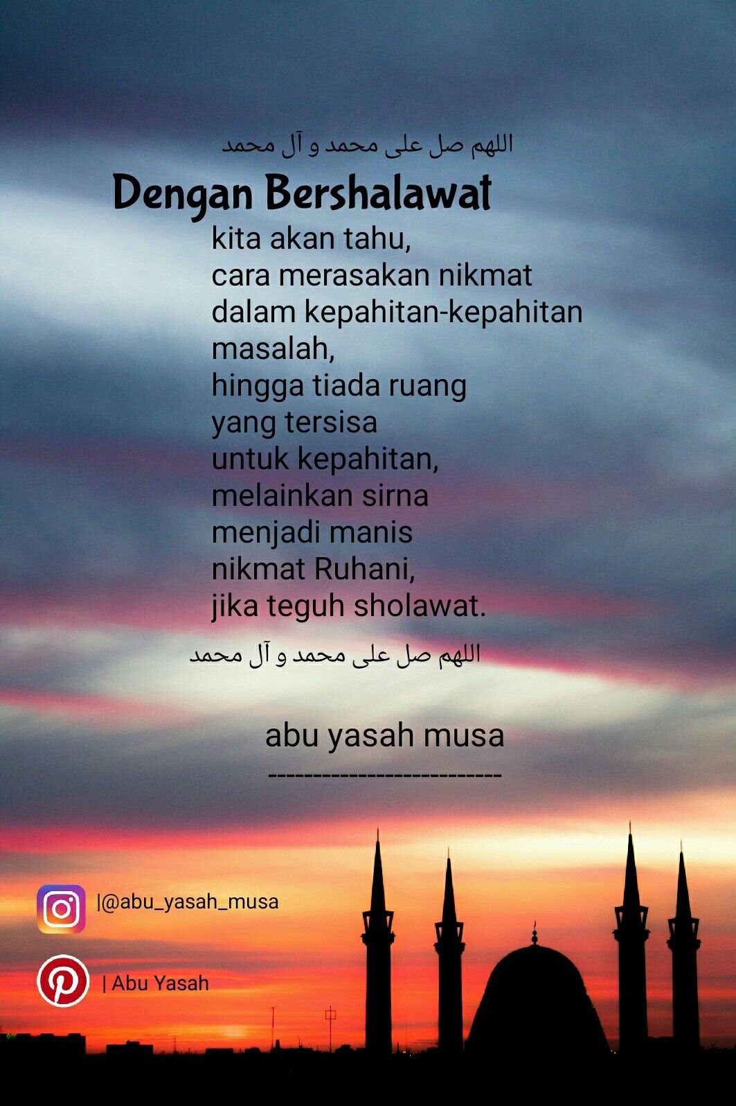 Detail Kata Kata Quotes Sholawat Nomer 25