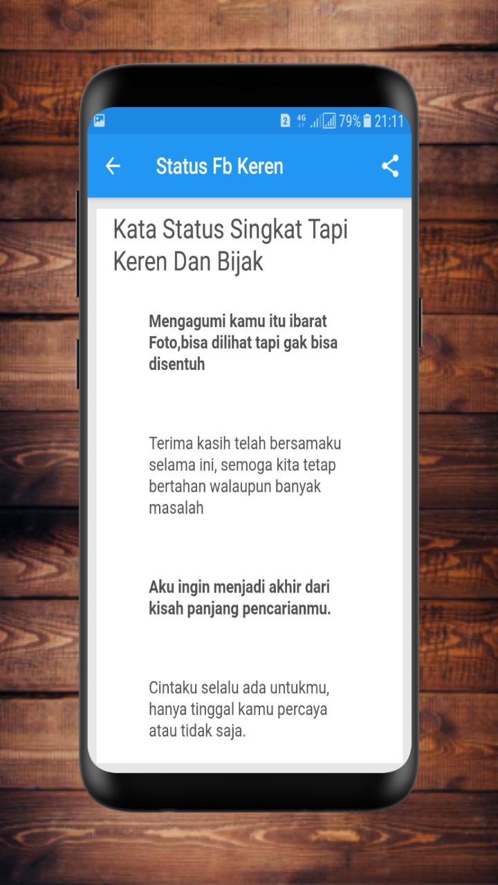 Detail Kata Kata Status Fb Banyak Like Nomer 18