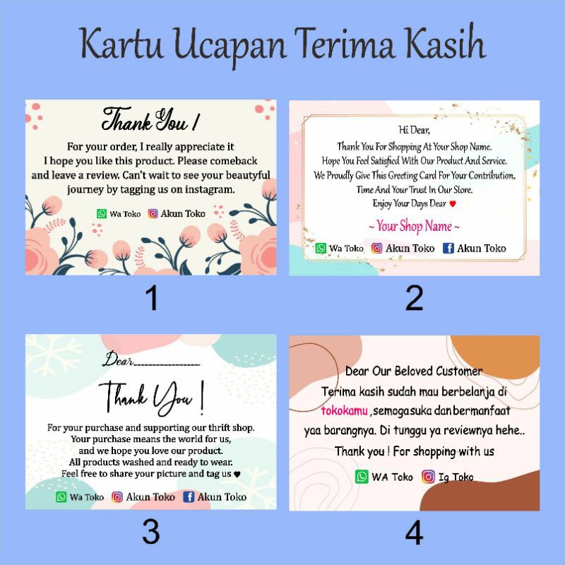 Detail Kata Kata Ucapan Terima Kasih Olshop Nomer 15