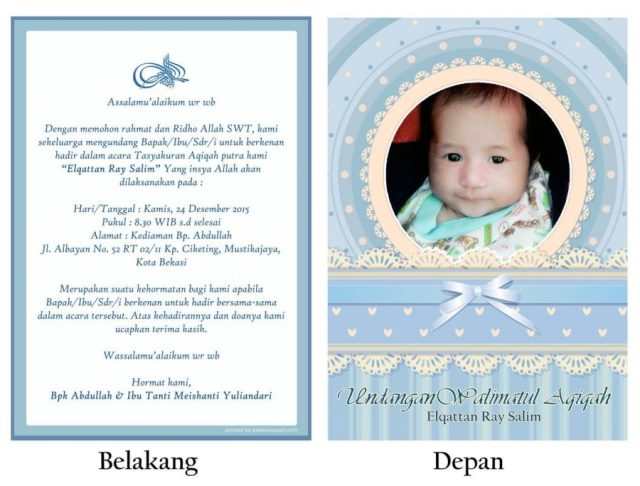 Detail Kata Kata Undangan Aqiqah Nomer 41