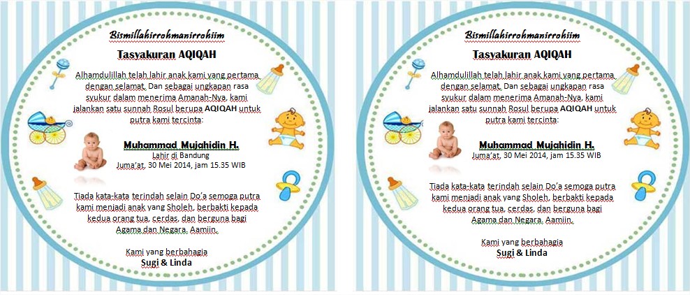 Detail Kata Kata Undangan Aqiqah Nomer 47